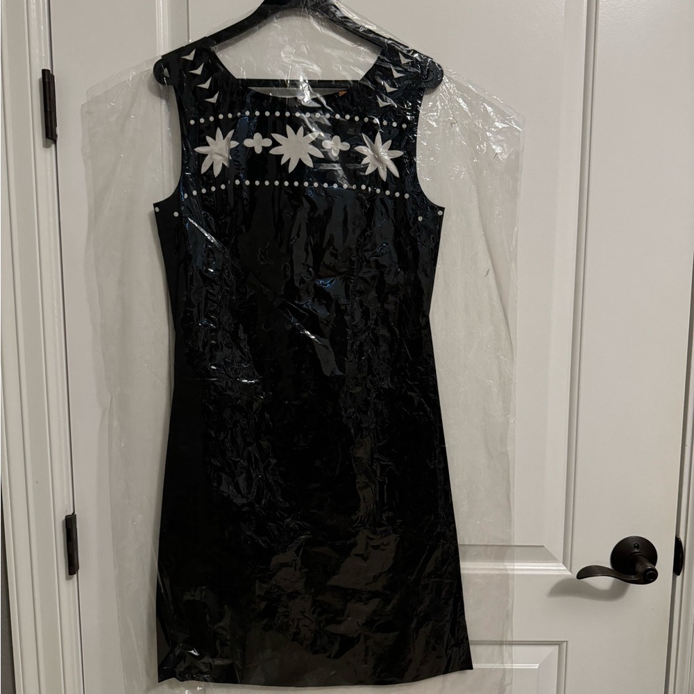 DKNY Black and White Dress